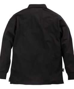 作業ウェア PUMA 長袖ポロシャツ ブラック 3Lサイズ 取寄品 WORKWEAR(プーマワークウェア PW-4024A