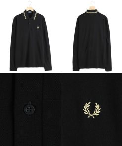 FRED PERRY / フレッドペリー ： LONG SLEEVE TWIN TIPPED FP SHIRT M1212[NOA]