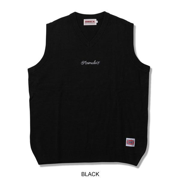 ANIMALIA SALE セール アニマリア ベスト KNIT VEST メンズ ニットベスト