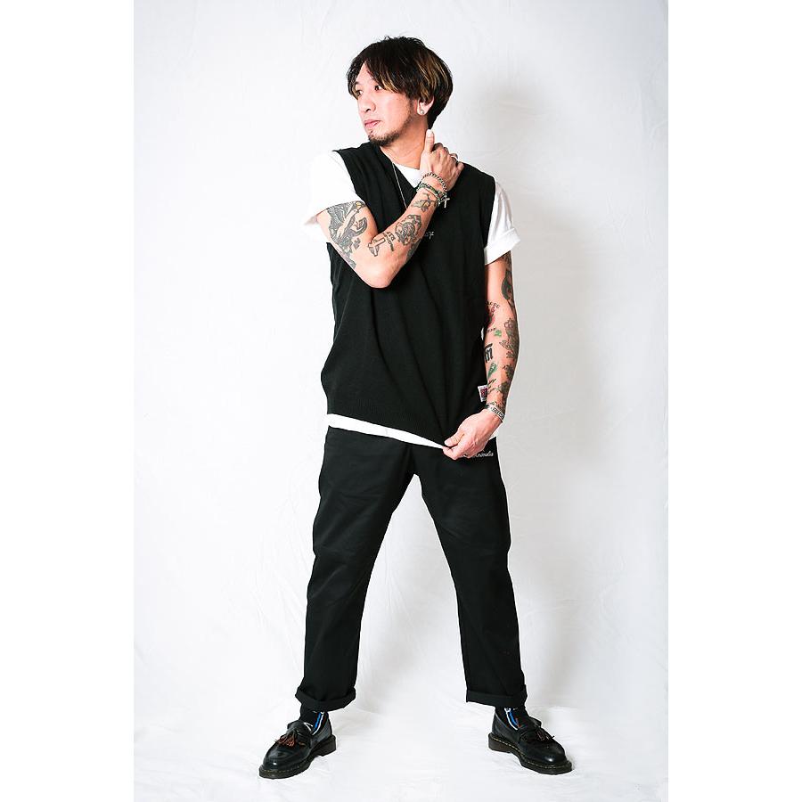 ANIMALIA SALE セール アニマリア ベスト KNIT VEST メンズ ニットベスト - 画像 (7)