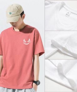 半袖 Tシャツ 無地 メンズ 丸首 シンプル トップス ゆったり メンズ半袖 大きいサイズ 鬼