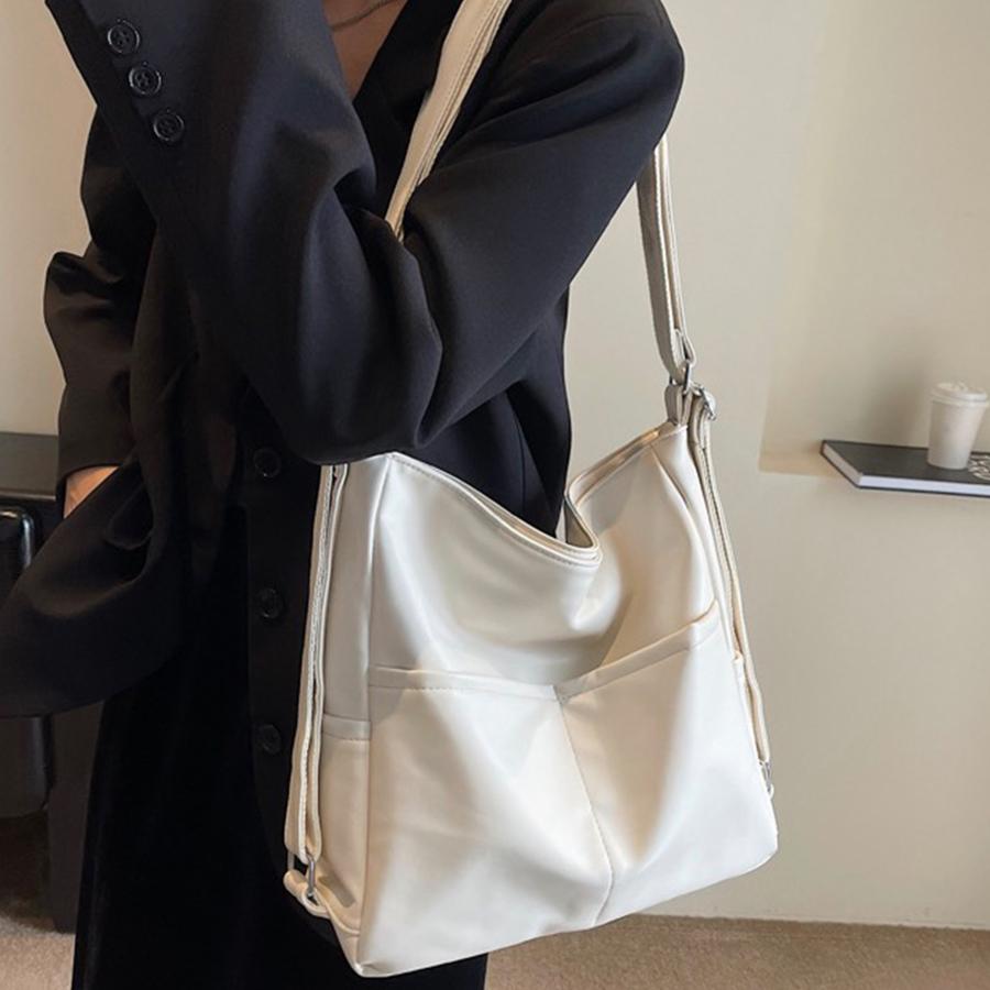 ショルダーバッグ レディース A4 軽量 薄型 大きめ リュックサック 2WAY 40代 50代 大容量 通勤 おしゃれ - 画像 (9)