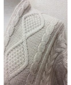 ジーユー GU(ジーユー) ベージュのニットガウン コート