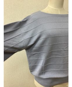 AG by aquagirl アクアガール (aquagirl) タグ付き未使用 ブルーグレーニット サイズM