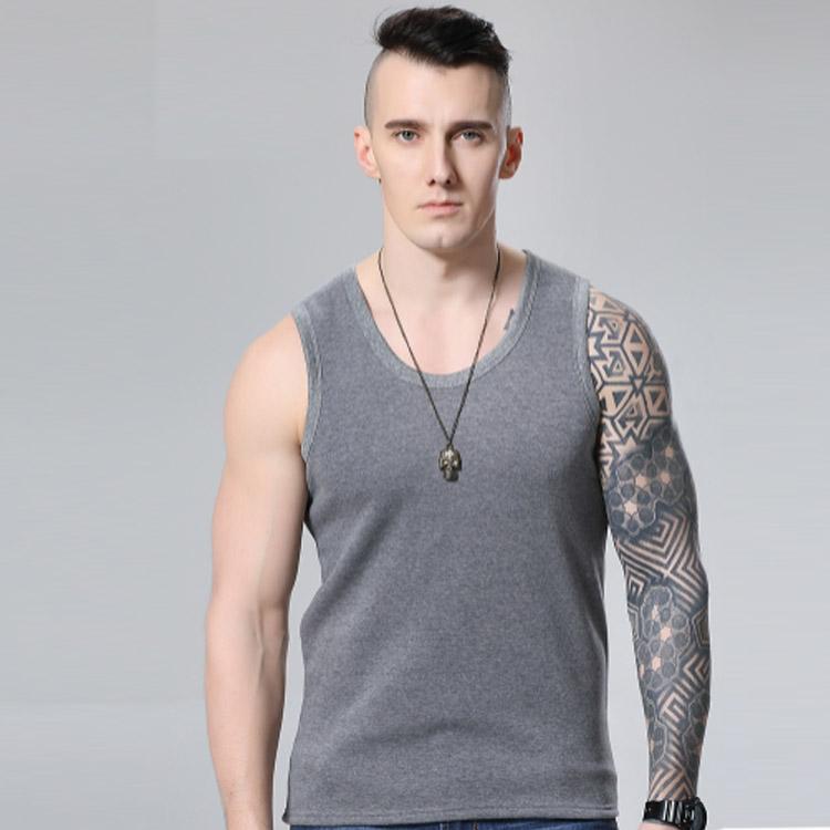 防寒インナー メンズ インナーベスト 裏ボア 極厚 ソフトタッチ 裏起毛 ボア素材 防寒肌着 ベスト 男性用 あったか インナー 防寒着 防寒 - 画像 (4)