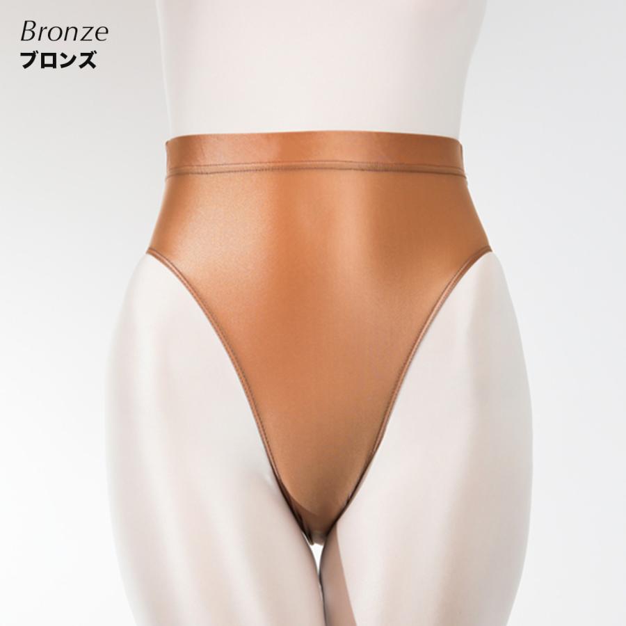 肌に吸い付く 密着パンツ ハイレグ ハイウエスト パンツ 薄手 ショーツ ナイロン ダンスインナー 素肌感覚 ストレッチ パンティ つるつる 男女兼用 ポイント利用 - 画像 (9)