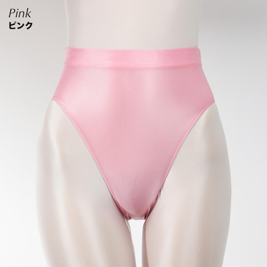 肌に吸い付く 密着パンツ ハイレグ ハイウエスト パンツ 薄手 ショーツ ナイロン ダンスインナー 素肌感覚 ストレッチ パンティ つるつる 男女兼用 ポイント利用 - 画像 (2)