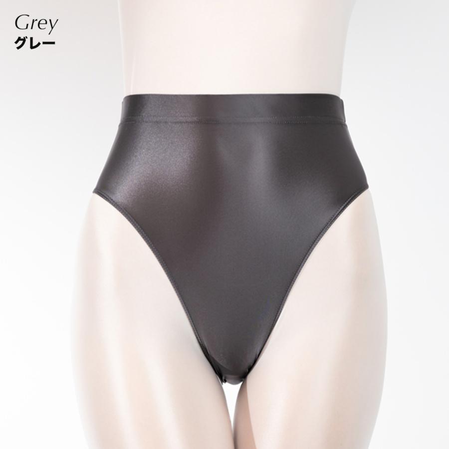 肌に吸い付く 密着パンツ ハイレグ ハイウエスト パンツ 薄手 ショーツ ナイロン ダンスインナー 素肌感覚 ストレッチ パンティ つるつる 男女兼用 ポイント利用 - 画像 (6)