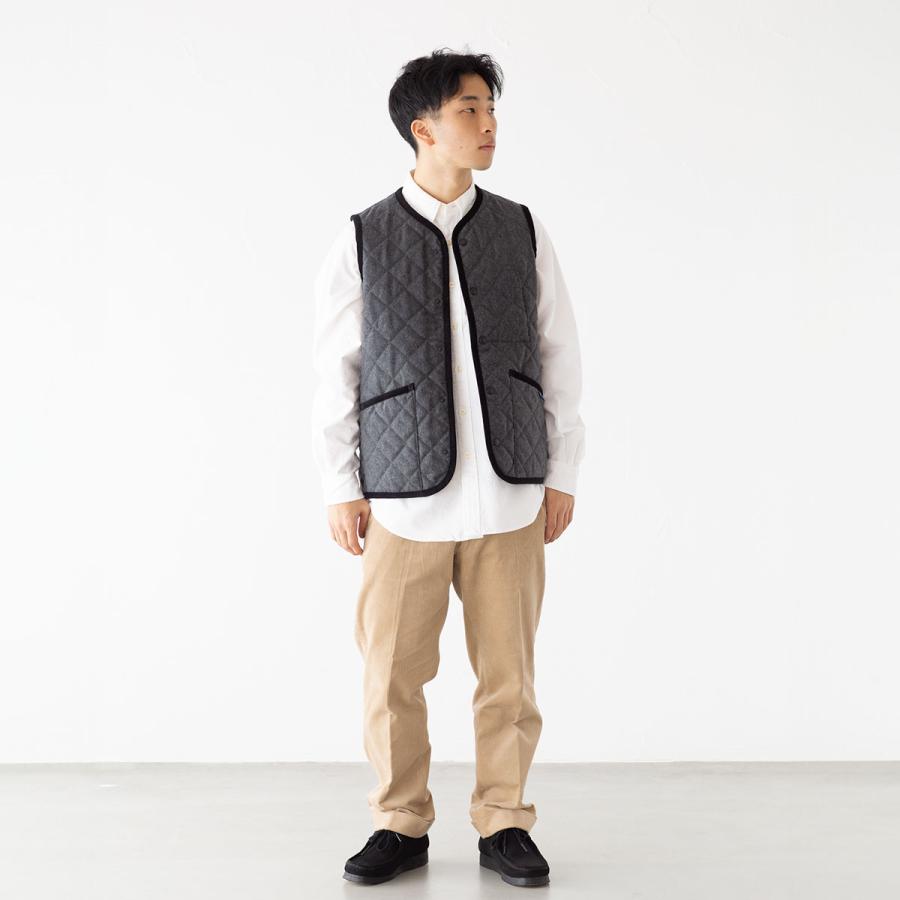 LAVENHAM 【英国製】 ラベンハム ウール ソーンハム キルティング ベスト LV6043 メンズ ラブンスター - 画像 (3)