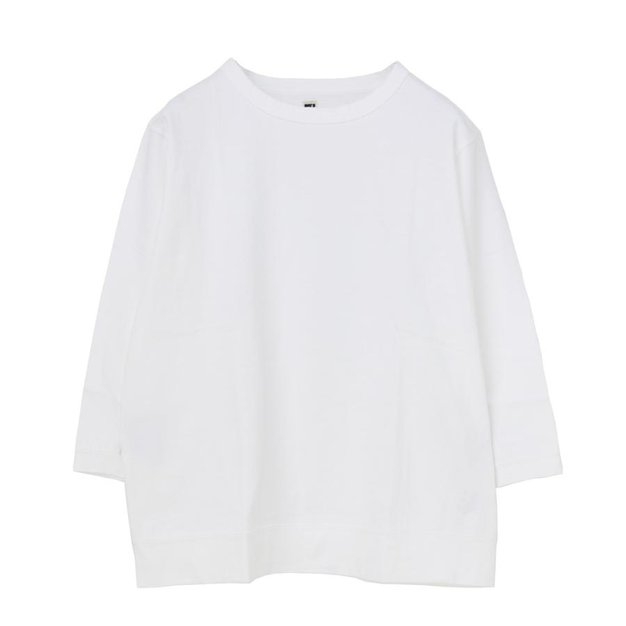 DANA FANEUIL ダナファヌル Dana Faneuil ムラ糸天竺セットイン7分袖Tシャツ D-5721301 無地 ワイド 日本製 レディース 2025秋冬 - 画像 (2)