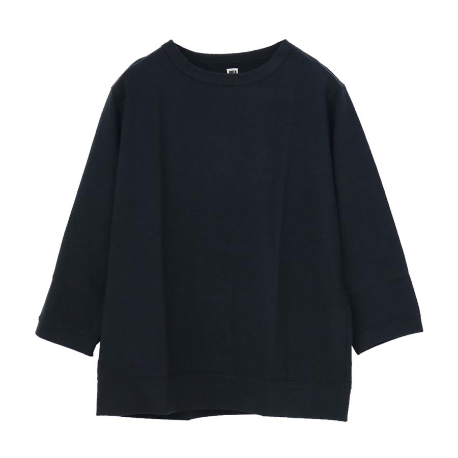 DANA FANEUIL ダナファヌル Dana Faneuil ムラ糸天竺セットイン7分袖Tシャツ D-5721301 無地 ワイド 日本製 レディース 2025秋冬 - 画像 (5)