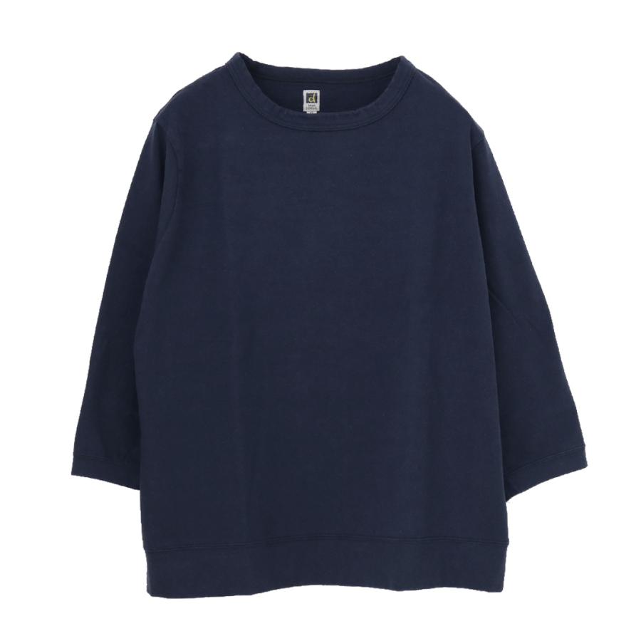 DANA FANEUIL ダナファヌル Dana Faneuil ムラ糸天竺セットイン7分袖Tシャツ D-5721301 無地 ワイド 日本製 レディース 2025秋冬 - 画像 (7)