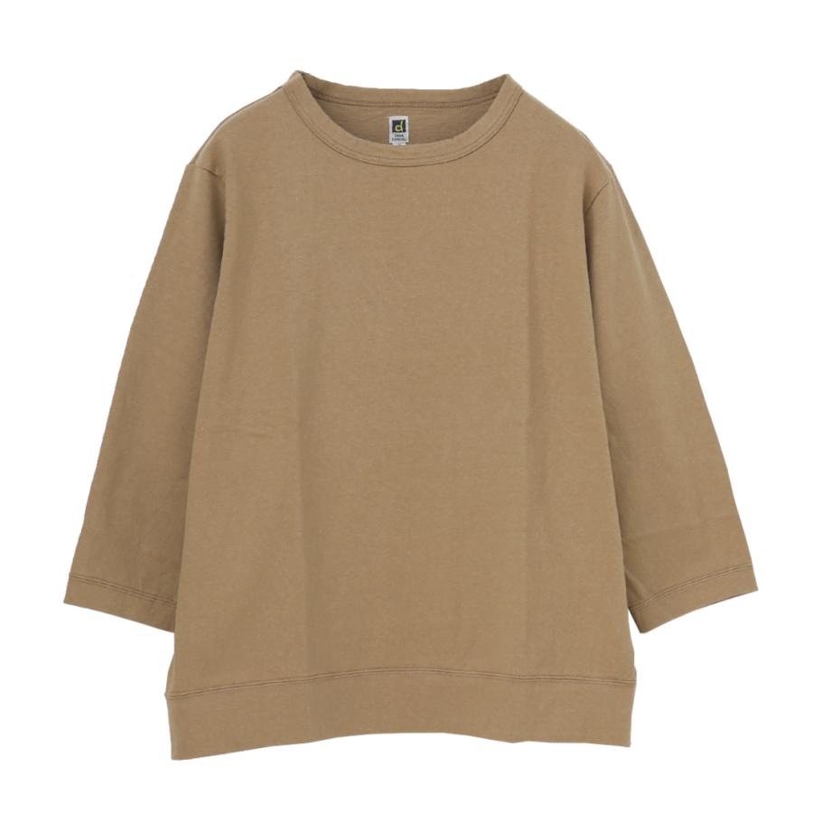 DANA FANEUIL ダナファヌル Dana Faneuil ムラ糸天竺セットイン7分袖Tシャツ D-5721301 無地 ワイド 日本製 レディース 2025秋冬 - 画像 (9)