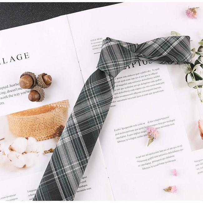 【】ネクタイ メンズ レディース 男女兼用 制服 ネクタイ 学生 男性用 女性用 カジュアル 大人 チェック柄 秋冬 おしゃれ ギフト 格子柄 - 画像 (7)