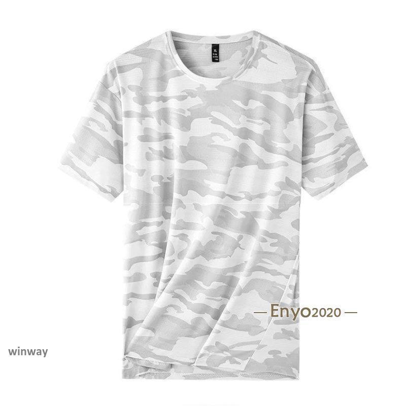 !!tシャツ 吸汗速乾 半袖 冷感 シンプル インナー 迷彩柄 レディース カットソー 薄手 通勤 通学 大きいサイズ - 画像 (2)