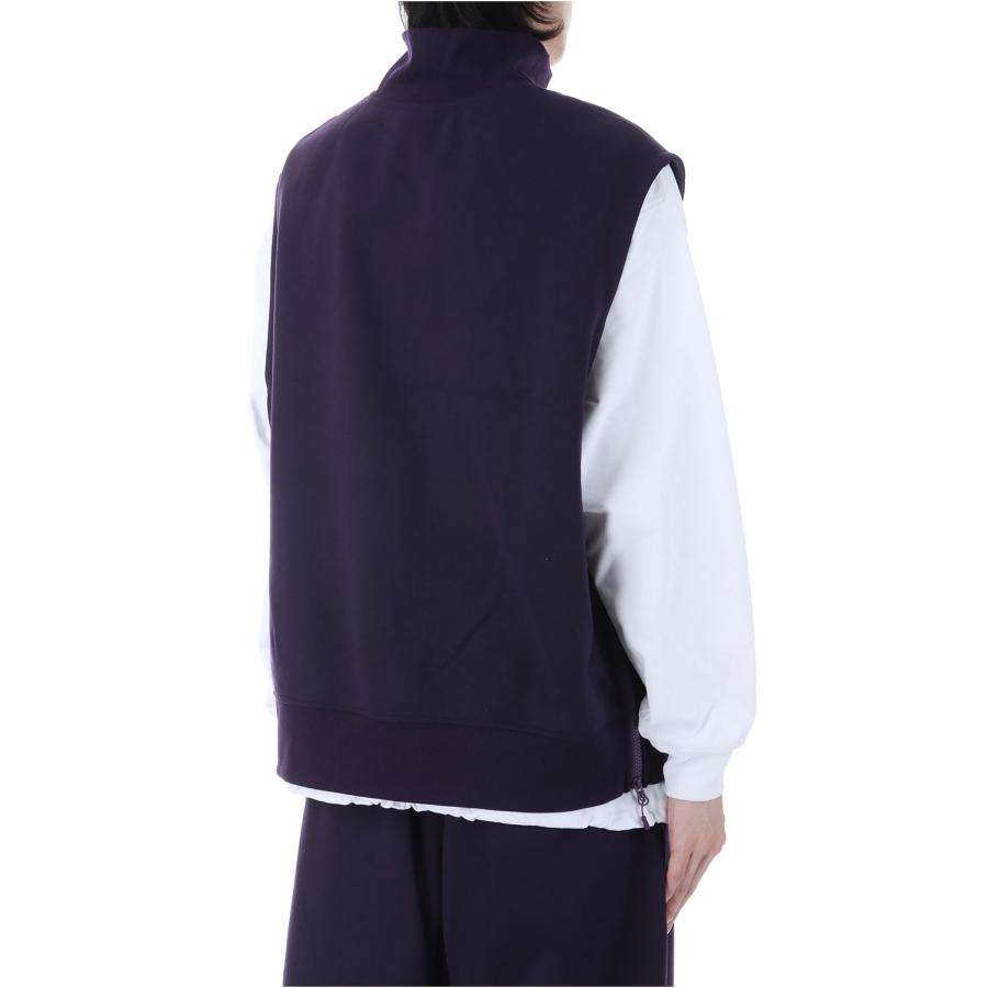 DAIWA PIER39 TECH SWEAT ZIP VEST PULLOVER - PURPLE (BE-55025W) PIER39(ダイワ ピア39) - 画像 (2)