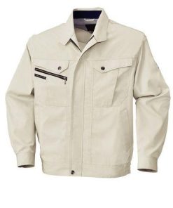 4930269260746 Early Bird 417 ナガソデジヤケツト 色：シルバーグレーXネイビー サイズ：LL