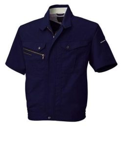 4930269261040 Early Bird 418 ハンソデジヤケツト 色：ネイビーXシルバーグレー サイズ：M