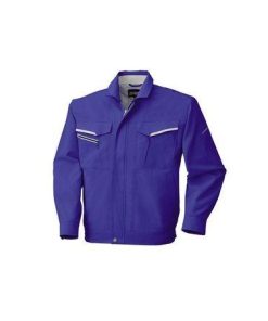 4930269303054 bigborn 477 ナガソデジヤケツト 色：ロイヤルブルーXシルバーグレー サイズ：5L