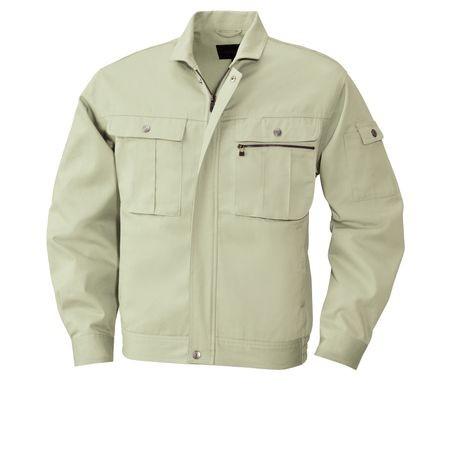 4532484337076 Early Bird 856 ナガソデジヤケツト 色:アイボリー サイズ:4L