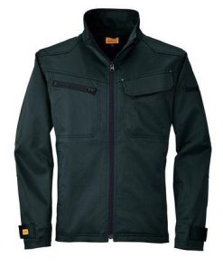 4930269211540 SMART WORK WEAR SW107 メンズフィールドジャケット 色：ブラックXライトグレー サイズ：5L