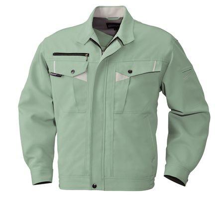 4930269286296 bigborn 766 ナガソデジヤケツト 色:アースグリーンXシルバーグレー サイズ:LL