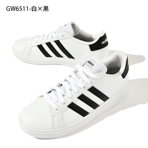adidas 【動画あり】当店adidas売れ筋 NO,1 アディダス レディース スニーカー GRAND COURT 2.0 K グランドコート ローカット シューズ 靴 GW6503 - 画像 (3)