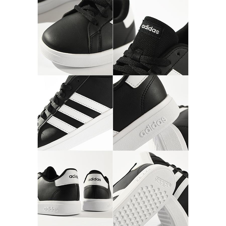 adidas 【動画あり】当店adidas売れ筋 NO,1 アディダス レディース スニーカー GRAND COURT 2.0 K グランドコート ローカット シューズ 靴 GW6503 - 画像 (7)