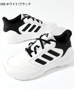 adidas アディダス レディース スニーカー Tensaur Run 3.0 J ローカット ホワイト 白 ブラック 黒 2025秋冬新色 JH8588 IE3542 IE3543 IE3544