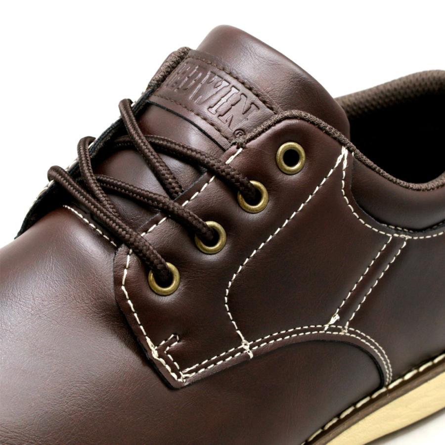 EDWIN エドウィン 靴 メンズシューズ 防水 ビジネススニーカー 兼 カジュアルシューズ 軽量 幅広 3E 衝撃吸収底 おしゃれ 紐靴 紳士 EDM456|正規販売店 - 画像 (2)