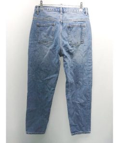 ◇ classicalelf クラシカルエルフ ステッチ 厚手 シンプル オシャレ デニムパンツ サイズXXL ブルー系 レディース E