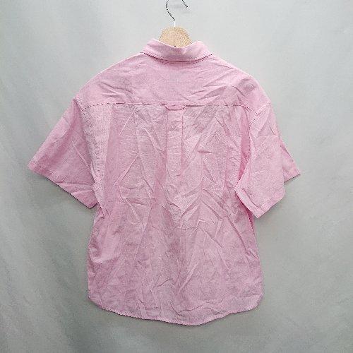 ◇ FREAK'S STORE フリークスストア宇 半袖 シャツ サイズF ピンク メンズ E