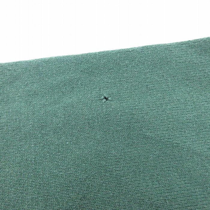 TOMMY HILFIGER L/古着 トミーヒルフィガー 長袖 ブランド ラガー シャツ メンズ 90s ヒジ当て マルチカラー 緑他 グリーン spe 25sep03 中古 トップス - 画像 (6)