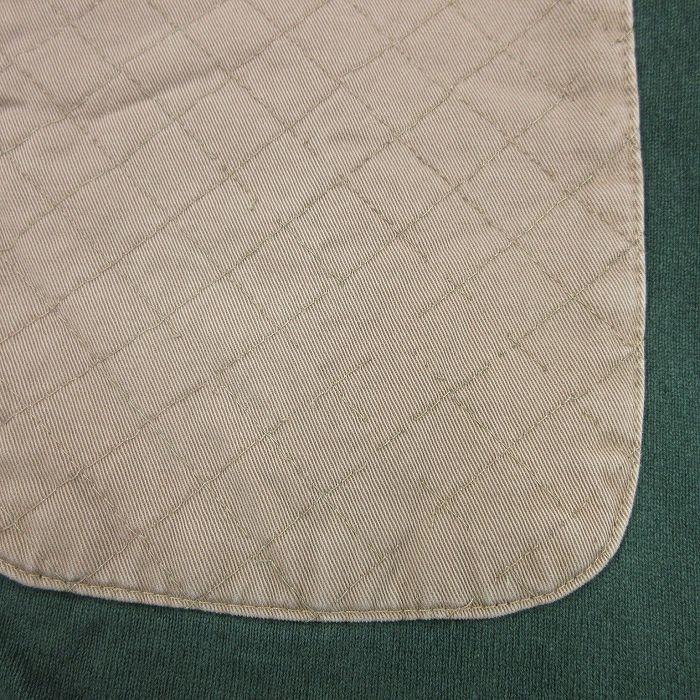 TOMMY HILFIGER L/古着 トミーヒルフィガー 長袖 ブランド ラガー シャツ メンズ 90s ヒジ当て マルチカラー 緑他 グリーン spe 25sep03 中古 トップス - 画像 (8)