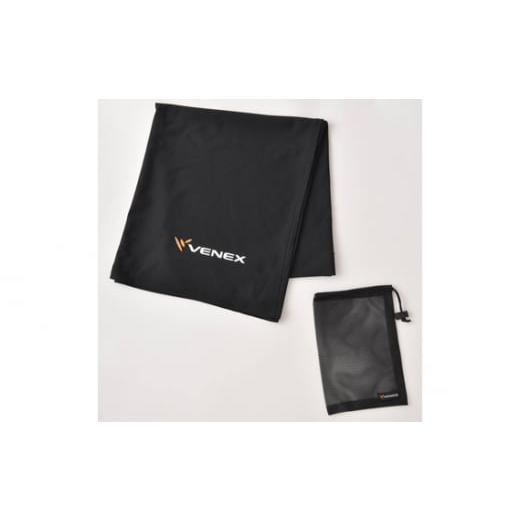 ふるさと納税 小物 神奈川県 厚木市 No.639 リカバリークロス+ フリーサイズ ブラック / ベネクスリカバリーウェア リカバリーウェア ブランケット 肩掛け… - 画像 (2)