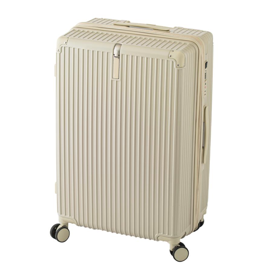 CICIBELLA cicibella スーツケース ししべら キャリーケース キャリーバッグ USBポート Mサイズ 3〜7泊 大容量 多収納ポケット トランク 軽量 TSAロック GOTOトラベル - 画像 (4)