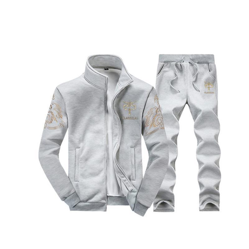 赤字覚悟 ジャージ上下 メンズ ワンサイズUPがおすすめ スウェ ット上下 セットアップ 前開け スポーツウエア 裏起毛 ゴルフウ エア カジュアル 送料無料 - 画像 (7)