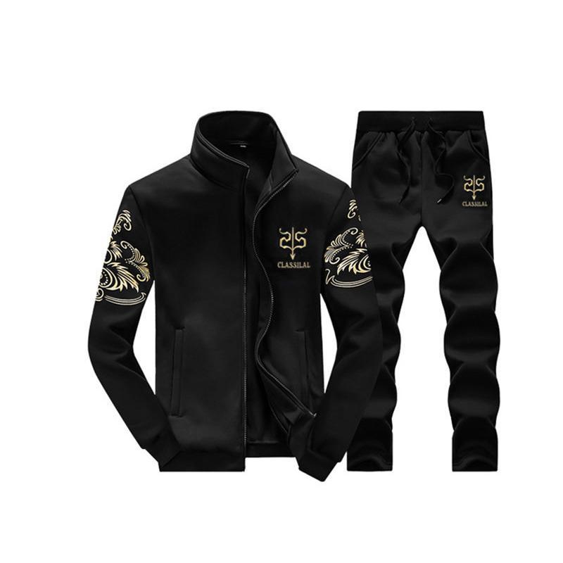 赤字覚悟 ジャージ上下 メンズ ワンサイズUPがおすすめ スウェ ット上下 セットアップ 前開け スポーツウエア 裏起毛 ゴルフウ エア カジュアル 送料無料 - 画像 (8)