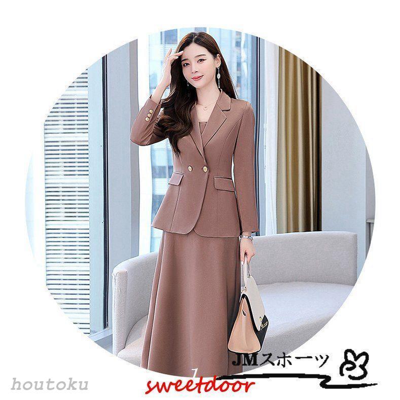 スーツ 卒業式 服 母 40代 30代 卒園式 服装 ママ セットアップ 入学式 入園式 セレモニースーツ レディース プリーツ スカート 七五三 お宮参り 通勤 OL - 画像 (5)