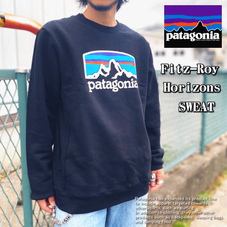 patagonia PATAGONIA パタゴニア Fitz Roy Horizons Uprisal Crew Sweatshirt 裏起毛 スウェット 39626 - 画像 (5)