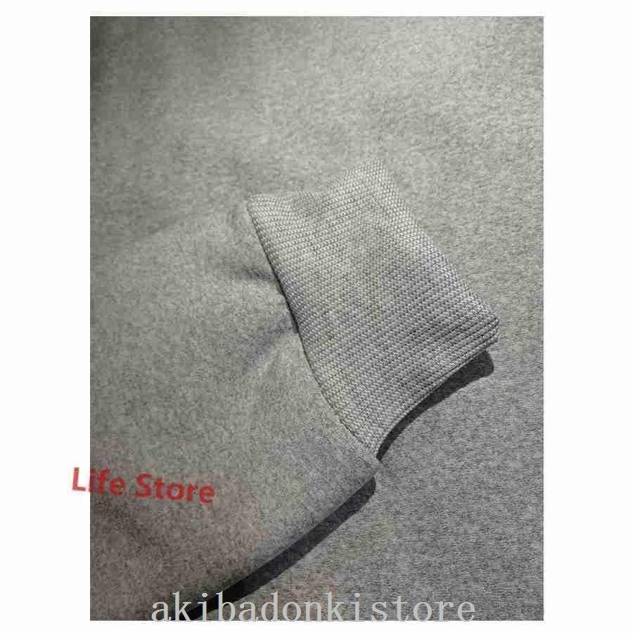 コート長袖短いコート秋ブラウストップスレディースショート前開き裏ボア裏起毛フード付きカジュアルシンプルポケット付き無地 - 画像 (8)