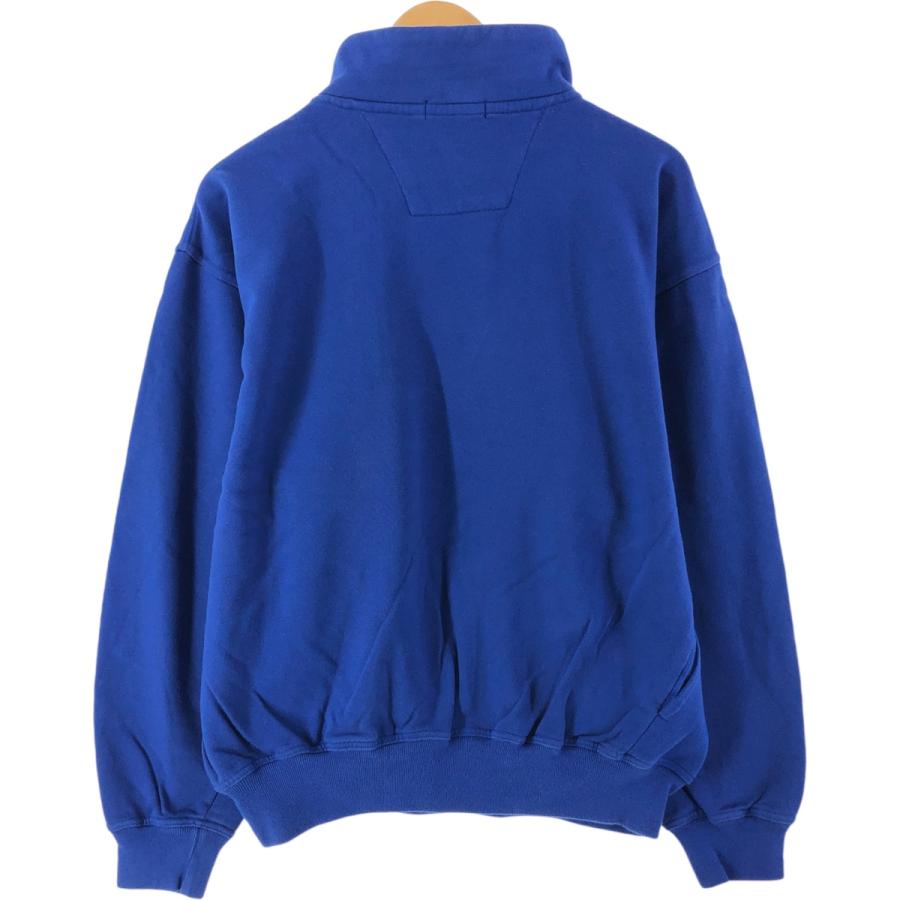 NAUTICA 古着 90年代 ノーティカ ハーフジップスウェットシャツ トレーナー メンズL相当 ヴィンテージ /eaa434925 【SS2509_30】