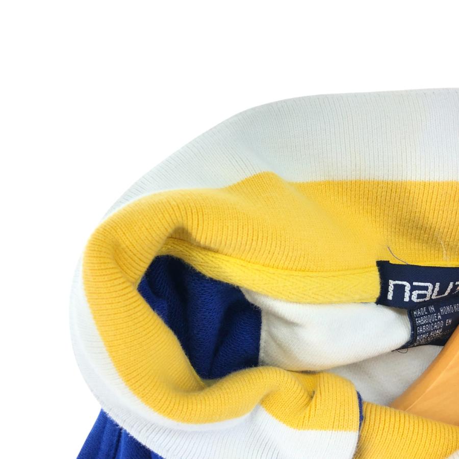 NAUTICA 古着 90年代 ノーティカ ハーフジップスウェットシャツ トレーナー メンズL相当 ヴィンテージ /eaa434925 【SS2509_30】 - 画像 (5)