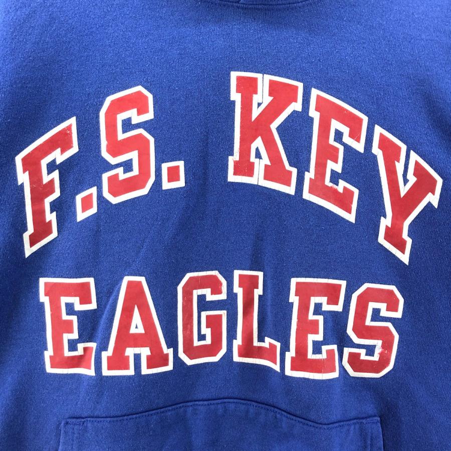 Champion 古着 90年代 チャンピオン カレッジ スウェットプルオーバーパーカー USA製 メンズL相当 ヴィンテージ /eaa503574 【SS2506_30】 - 画像 (3)