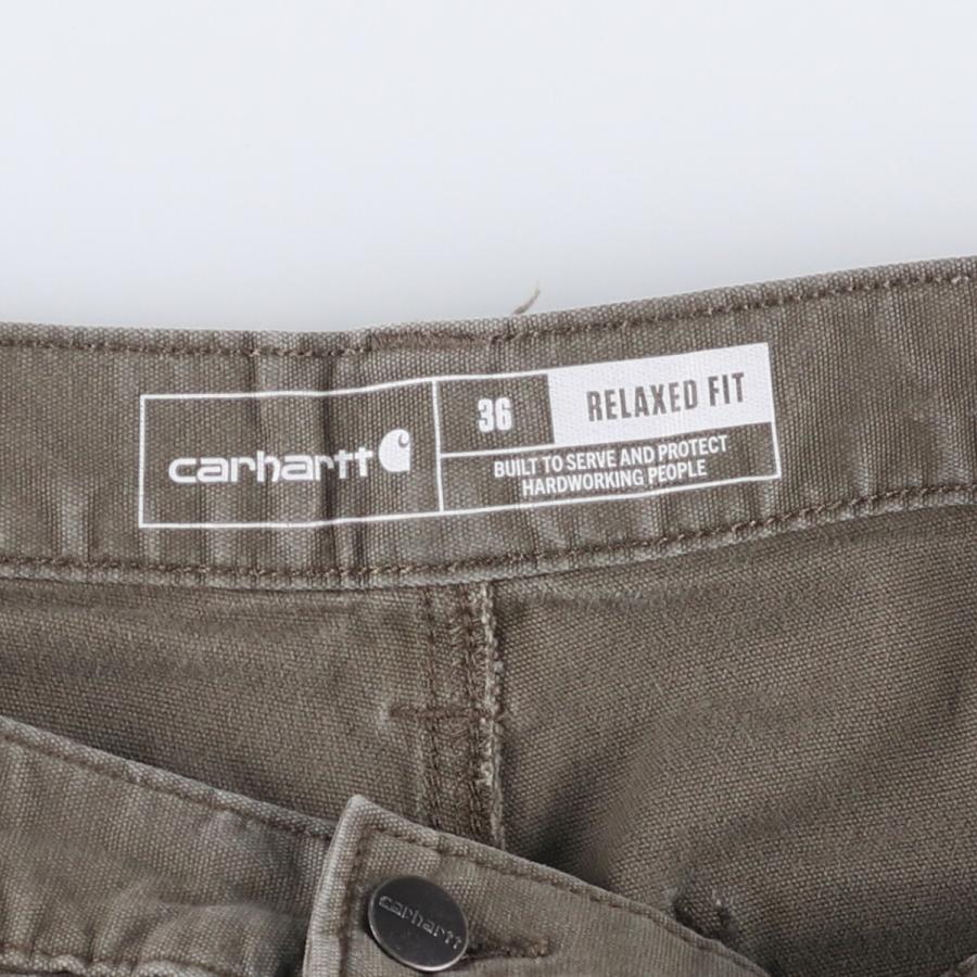 Carhartt 古着 カーハート ダック地ペインターショーツ ショートパンツ メンズw36相当 /eaa549497 【SS2509_10】 - 画像 (3)