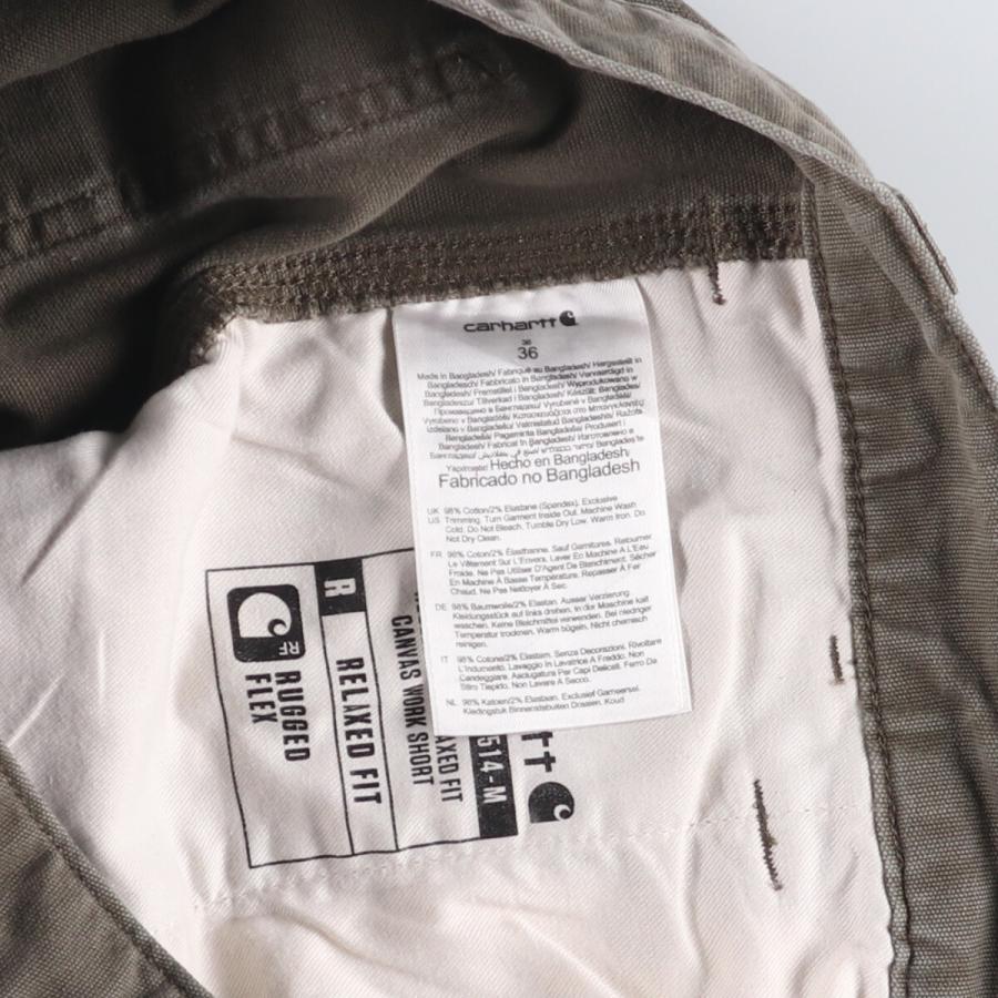 Carhartt 古着 カーハート ダック地ペインターショーツ ショートパンツ メンズw36相当 /eaa549497 【SS2509_10】 - 画像 (5)