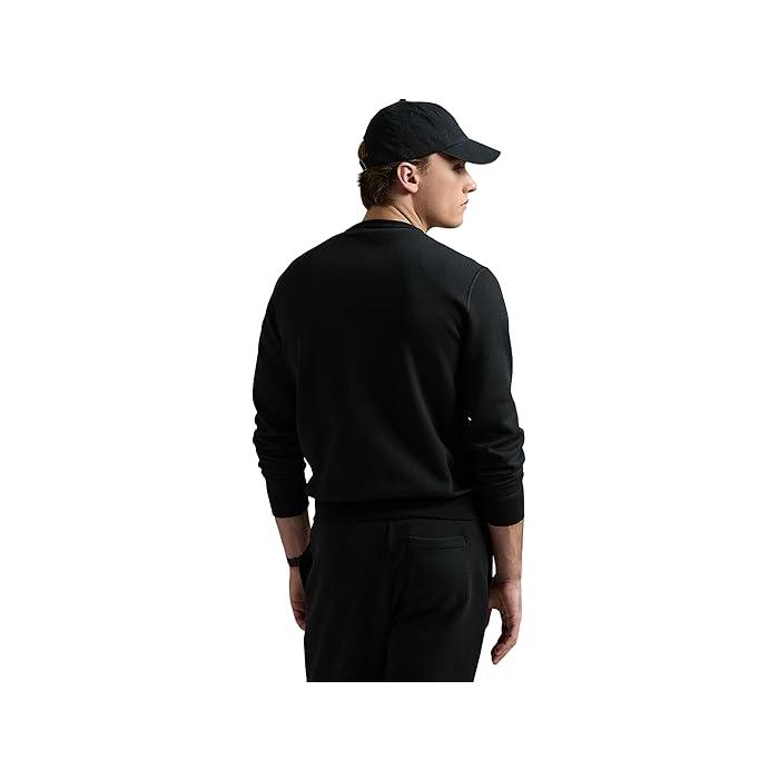 POLO RALPH LAUREN P最大12倍9/30限定 (取寄) ラルフローレン メンズ ダブルニット スウェットシャツ Polo Ralph Lauren men Double-Knit Sweatshirt Black