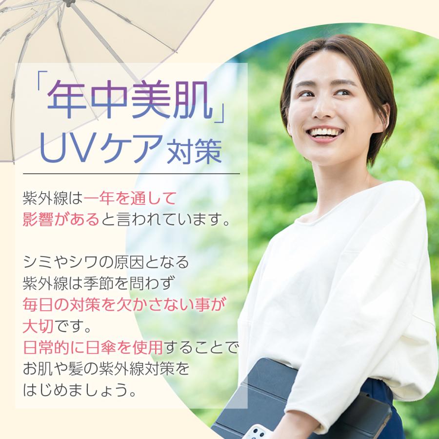晴雨兼用傘 日傘 完全遮光 遮熱 軽量 折りたたみ傘 レディース メンズ 逆折り 逆折れ UVカット 紫外線 折り畳み 10本骨 撥水 - 画像 (6)