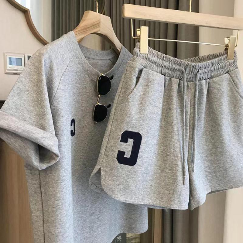 【大特価】セットアップ レディース パジャマ 上下セット ハーフパンツ ルームウェア 大きいサイズ 運動用 ジム 春夏 部屋着 カジュアル ジャージ - 画像 (5)