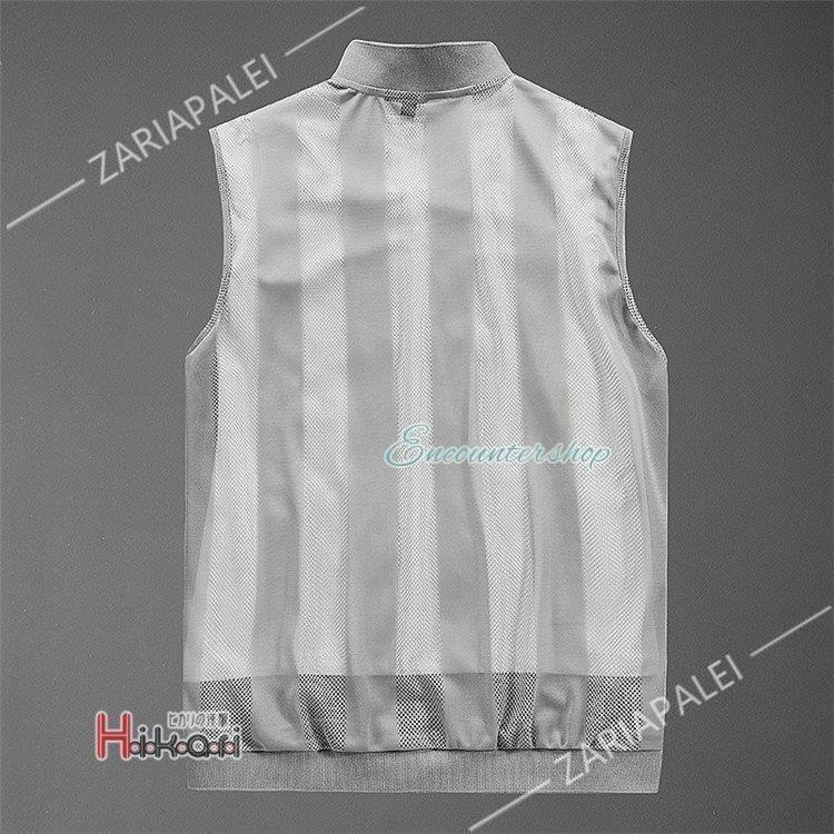 【特価】メンズ 夏用 前開き ジレ メッシュ 大きい カジュアル アウトドア 羽織 釣り スポーツ 2022夏 - 画像 (6)